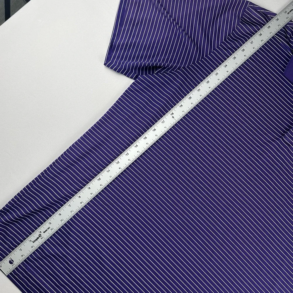 Nike‎ Golf Tour Performance Polo Mens XL Purple Dri Fit Performance Logo Golf